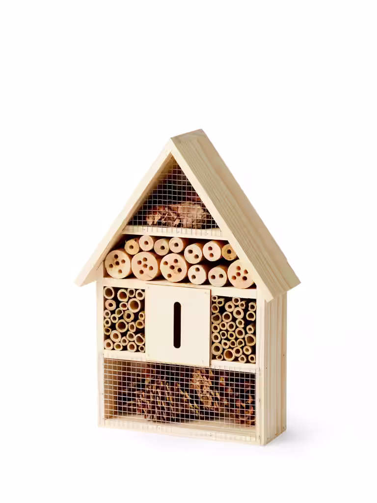 WOOD INSECT HOUSE 26 X 10 X 37
