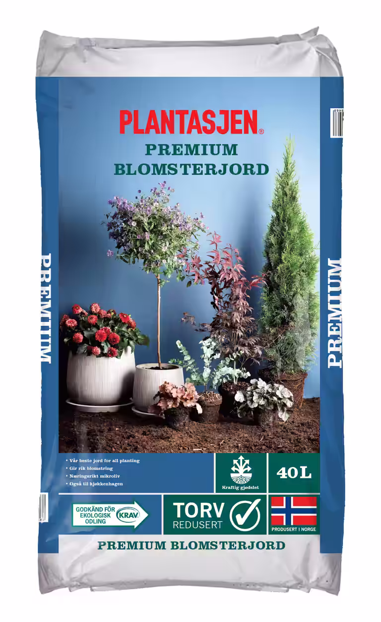 Premium blomsterjord